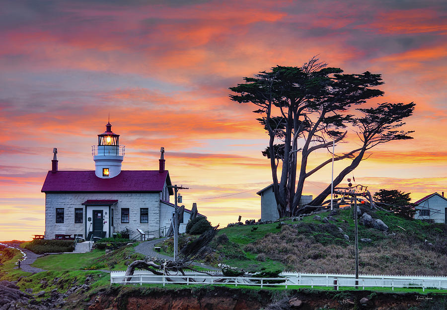 Battery Point Sunset Photograph by Leland D Howard