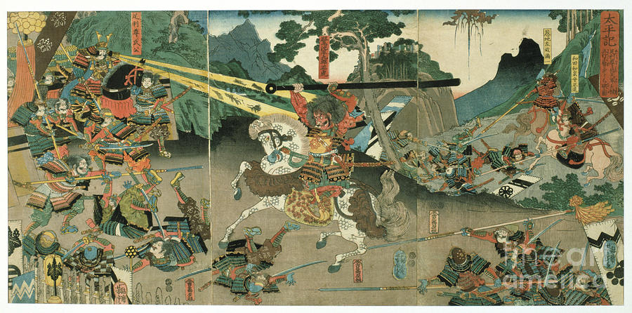 Battle, From The Series 47 Faithful Drawing by Print Collector Battle, From The Series 47 Faithful Drawing by Print Collector