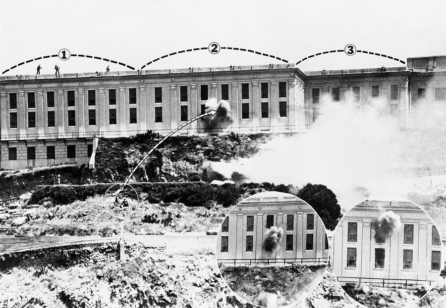 Battle Of Alcatraz Photograph by Bettmann