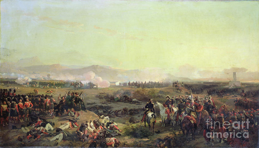 Battle Of Alma, 20th September 1854 Painting by Eugene-louis Lami ...