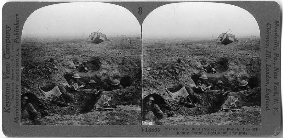 Battle Of Cambrai Photograph by The New York Historical Society