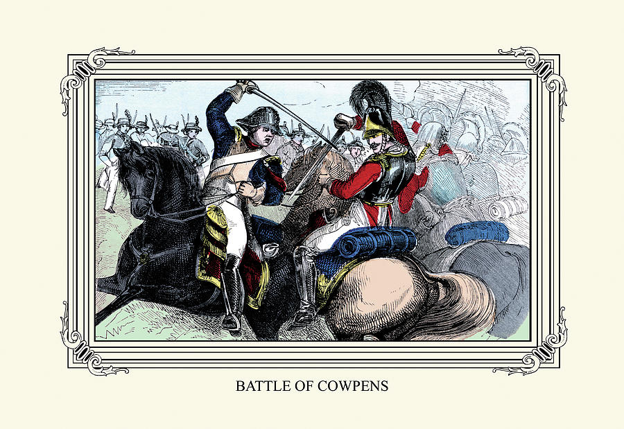 Battle of Cowpens Painting by William Croome