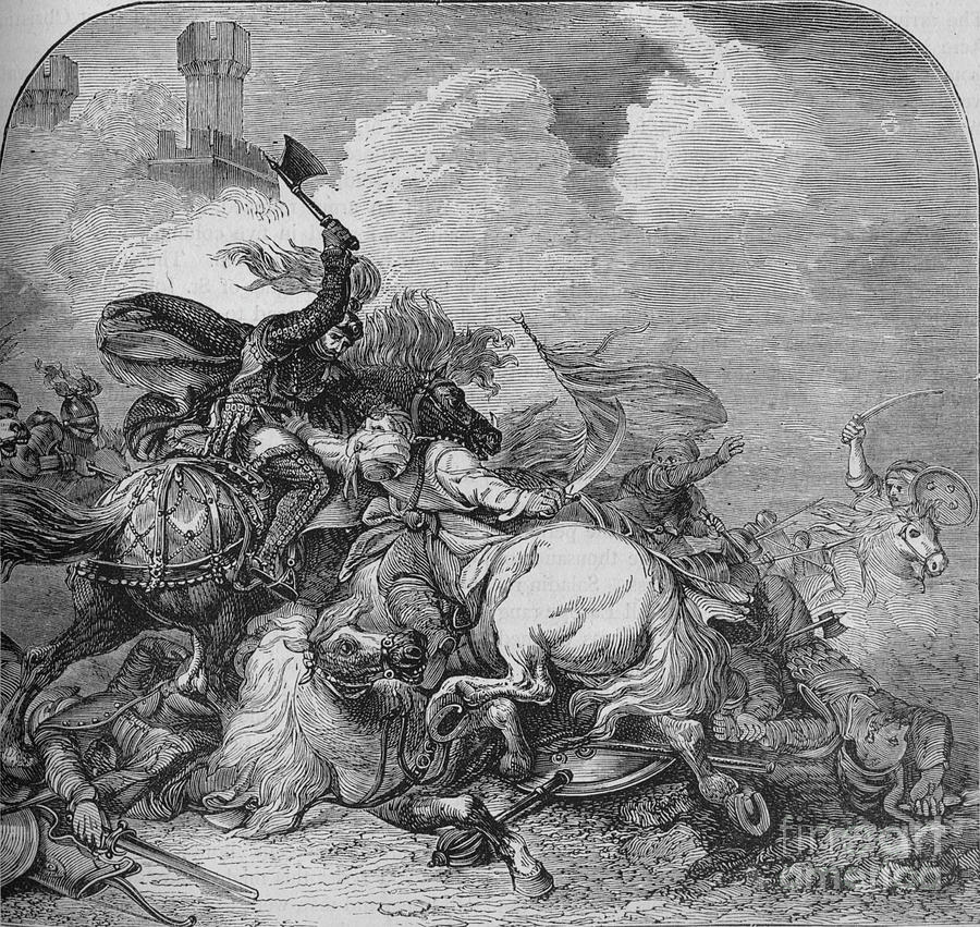 Battle Of Jaffa Drawing by Print Collector