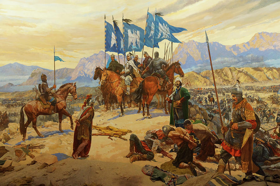 Battle of Manzikert, 1071 CE  Photograph by Steve Estvanik