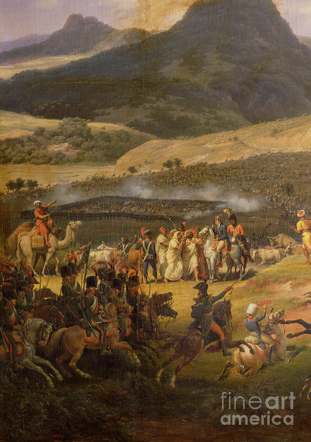 Camel Painting - Battle Of Mount Thabor, 16th April 1799, 1808 by Louis Lejeune