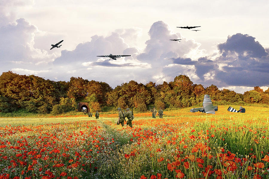 Battle of Normandy Digital Art by Airpower Art