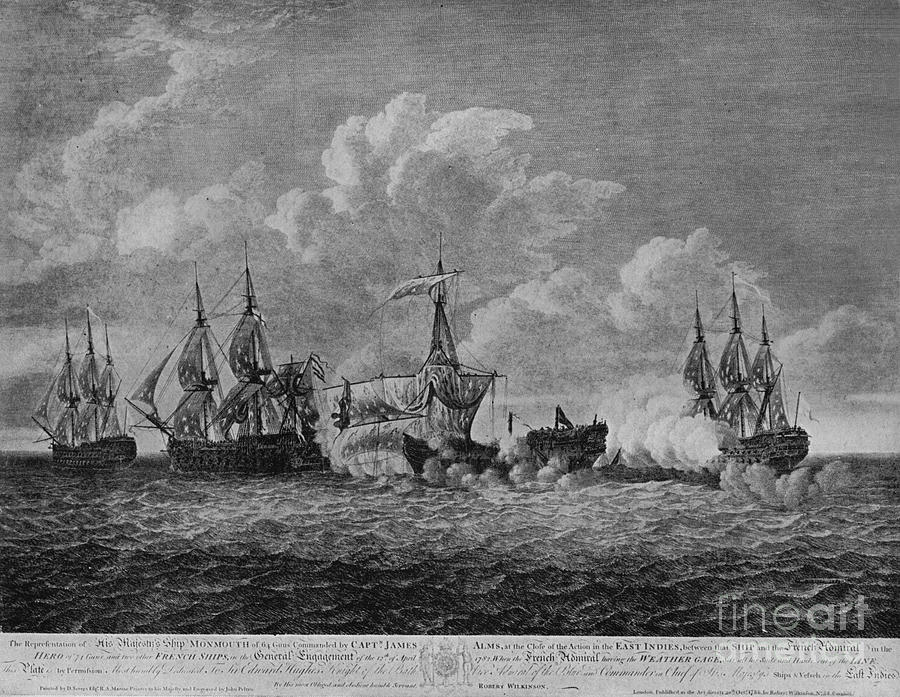 Battle Of Providien Drawing by Print Collector