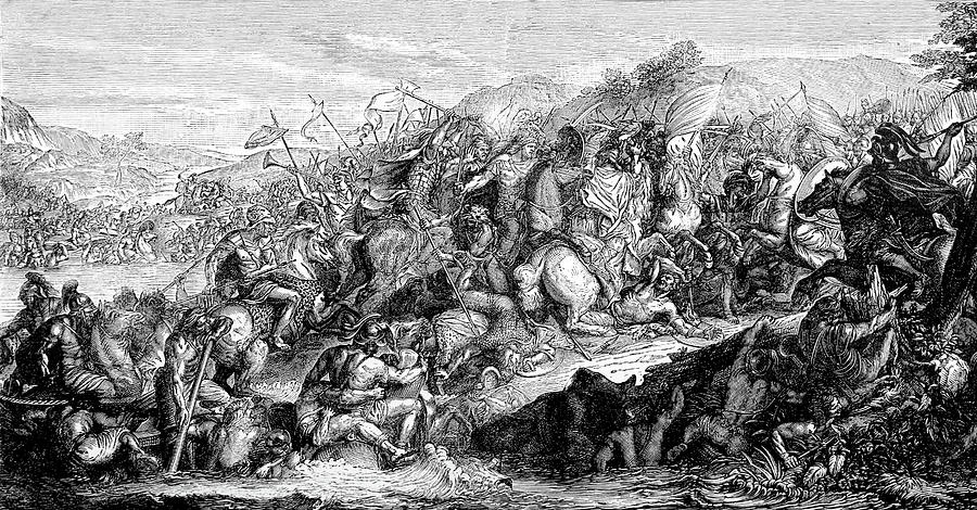 Battle Of The Granicus River, 334 Bc Photograph by Science Source | Pixels