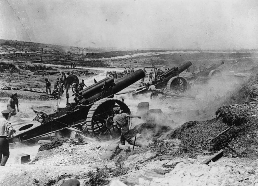 Battle Of The Somme Photograph by Hulton Archive
