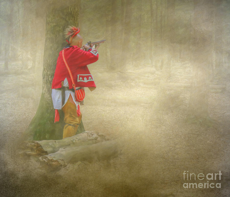 Battle Smoke in the Forest Digital Art by Randy Steele
