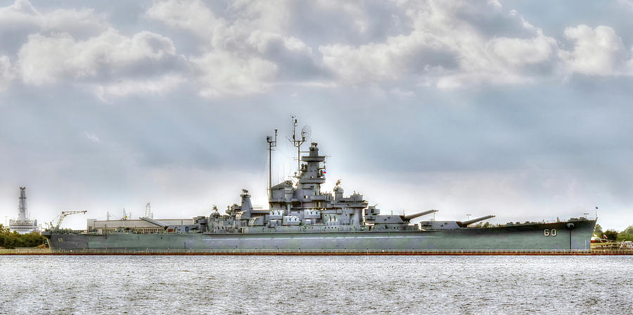 Uss Alabama Photograph - Battleship Alabama by Joseph Rainey