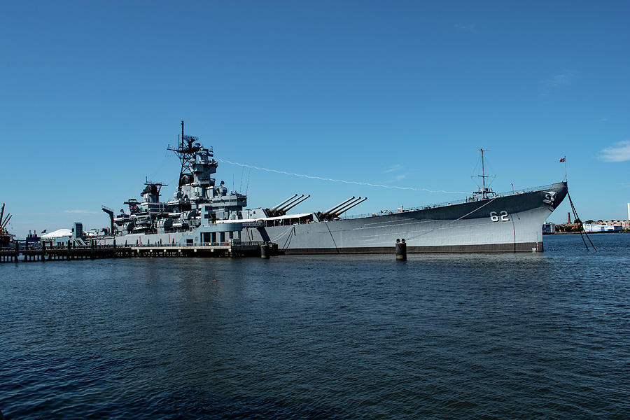 Battleship USS New Jersey BB-62 Photograph by Darryl Krauch