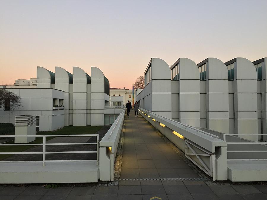 Abstract Photograph - Bauhaus Archive Museum by Michael Gerbino