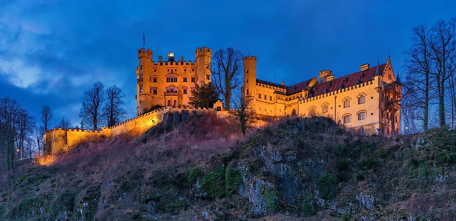 Bavaria, Hohenschwangau Castle Digital Art by Martin Brunner