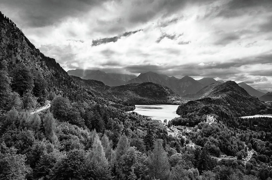 Castle Photograph - Bavarian Alps II by Borja Robles