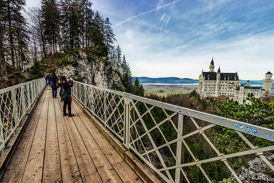 Bavarian Bridge Photograph by Bill Chizek