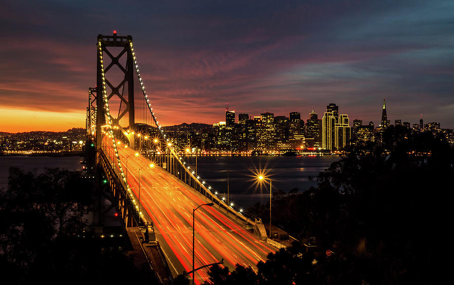 Bay Bridge, San Francisco Photograph by Pierre Leclerc Photography