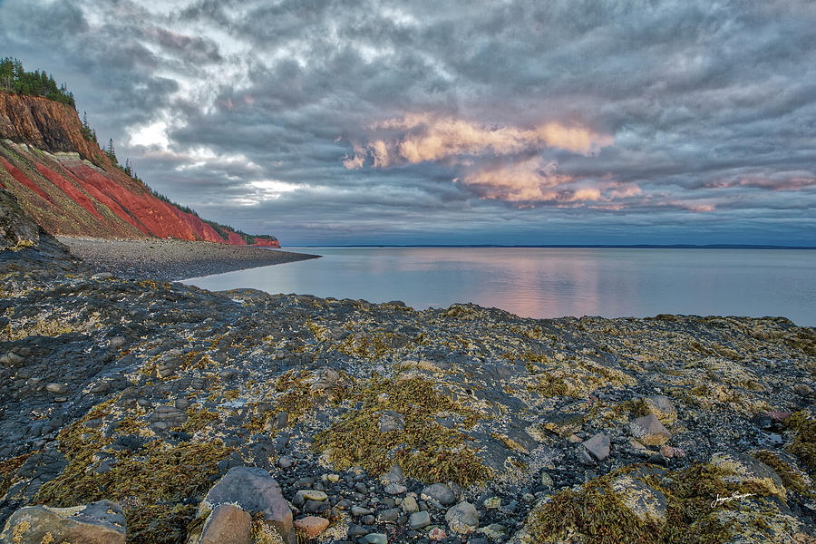 Bay of Fundy Sunset Photograph by Jurgen Lorenzen