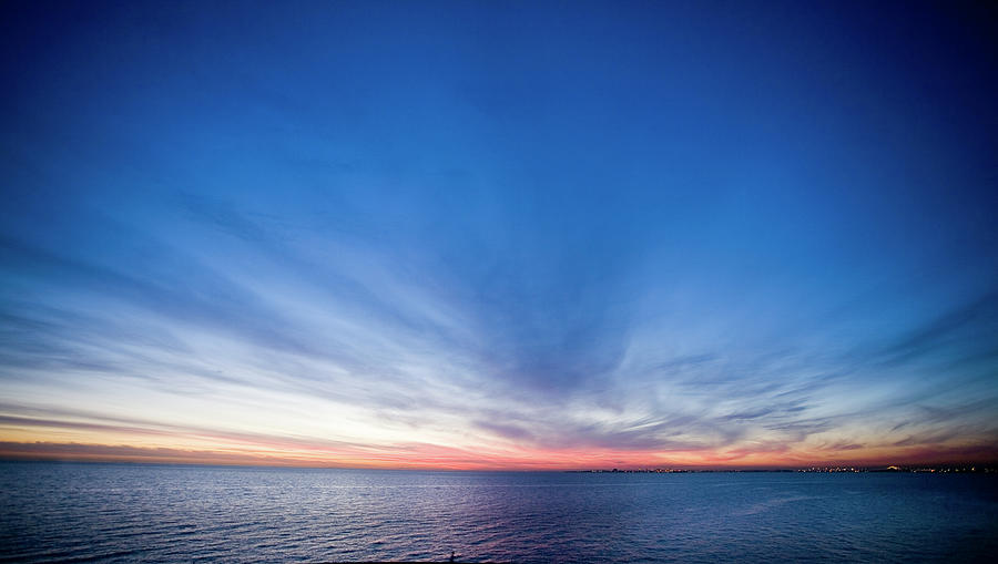 Bay Sun Set Photograph by Aaron Foster
