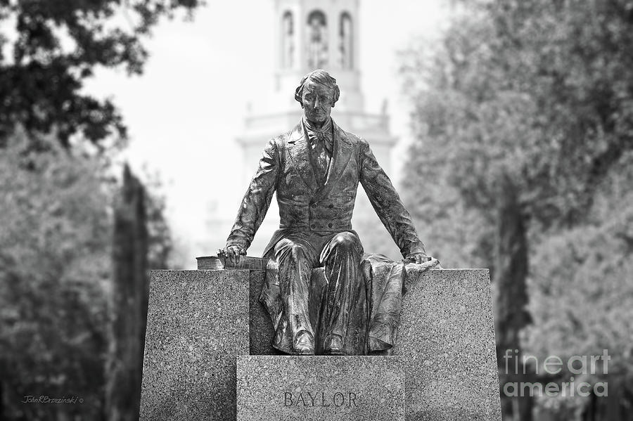 Baylor University Judge Baylor Statue Photograph by University Icons