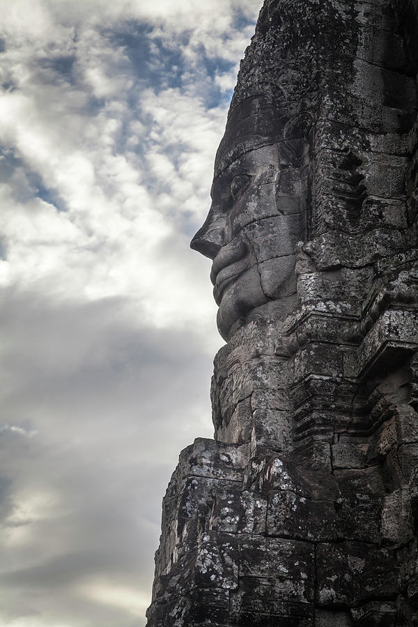 Tranquility Photograph - Bayon Temple by Www.sergiodiaz.net