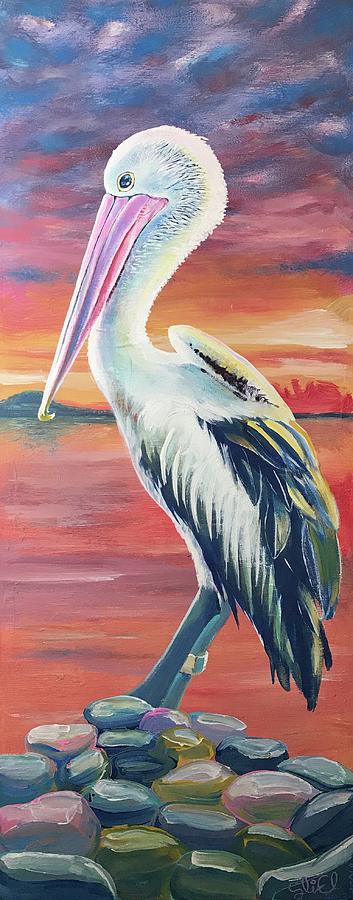 Bayou Pelican / Modern Ibis by Sean Linell Ivy-El Bayou Pelican / Modern Ibis by Sean Linell Ivy-El