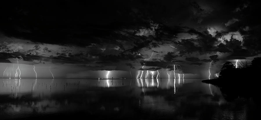Bayport Lightning 10 Photograph by Richard Zentner