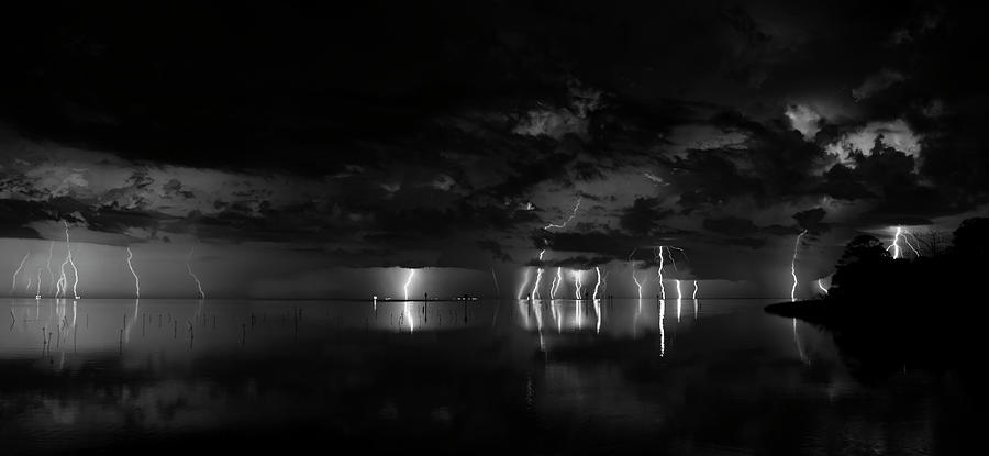 Bayport Lightning 12 Photograph by Richard Zentner