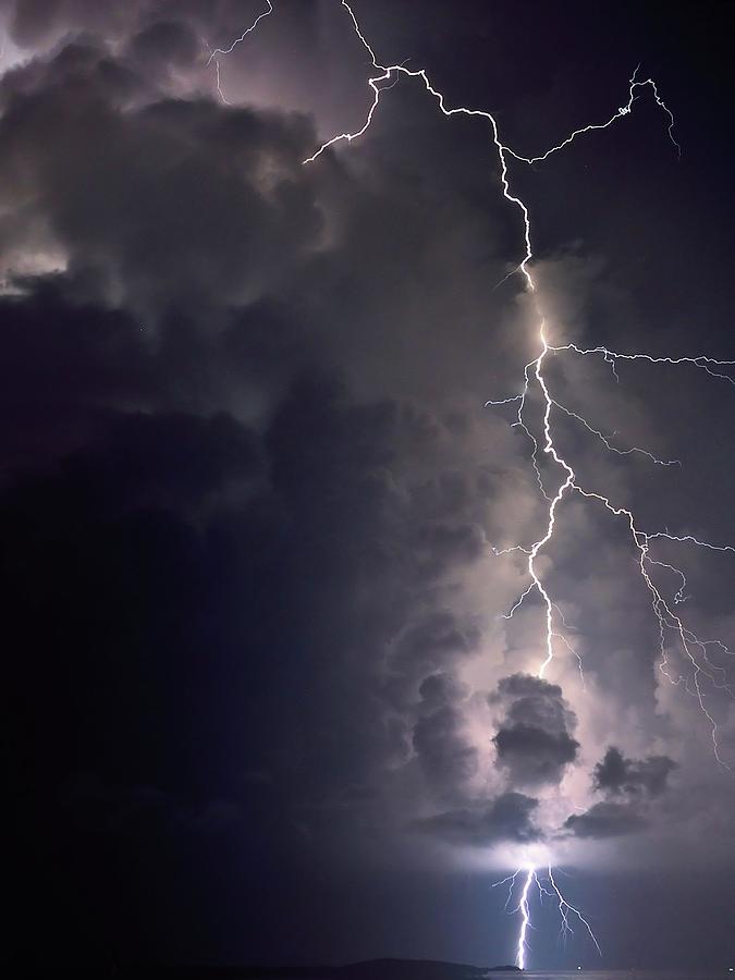 Bayport Lightning 13 Photograph by Richard Zentner