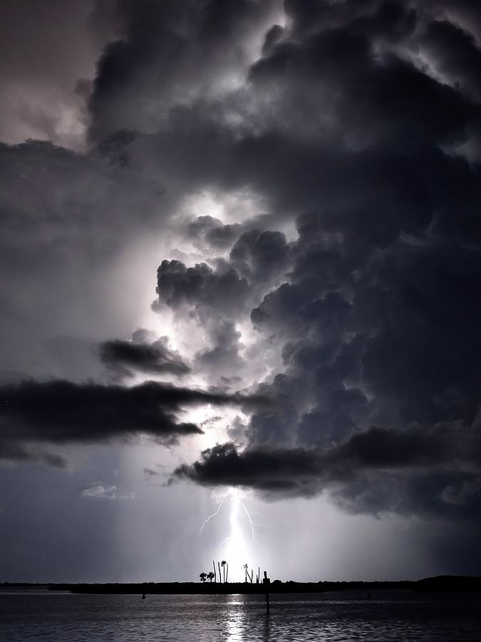 Bayport Lightning 15 Photograph by Richard Zentner