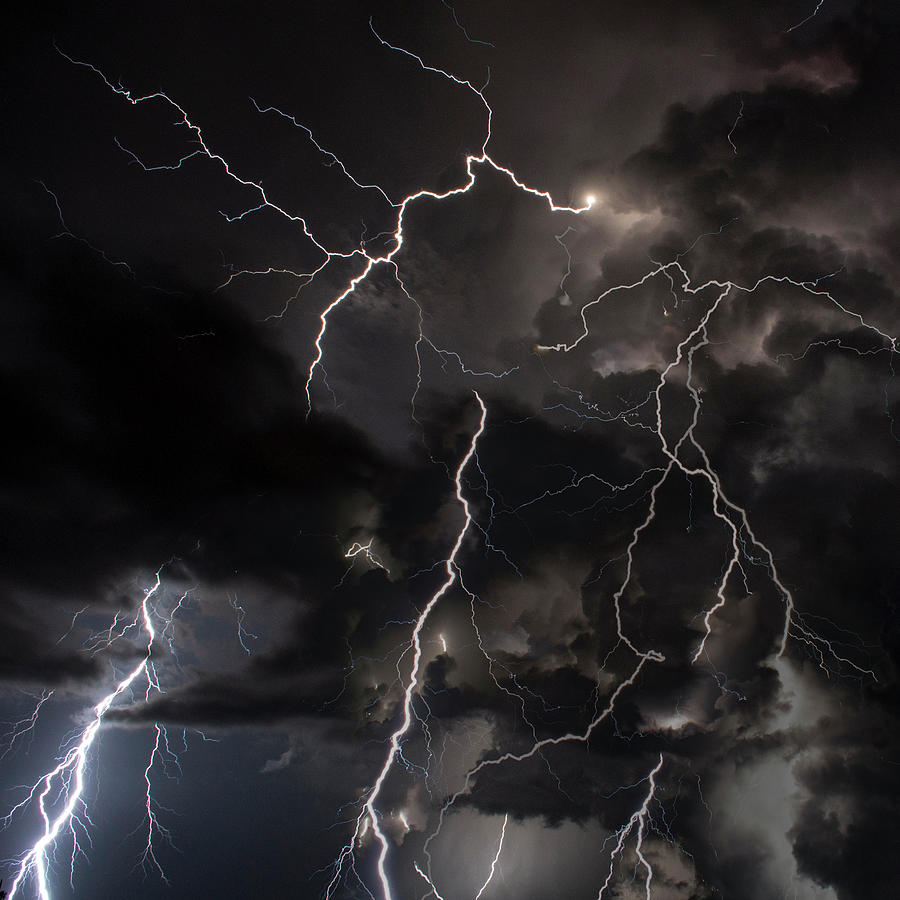 Bayport Lightning 2 Photograph by Richard Zentner