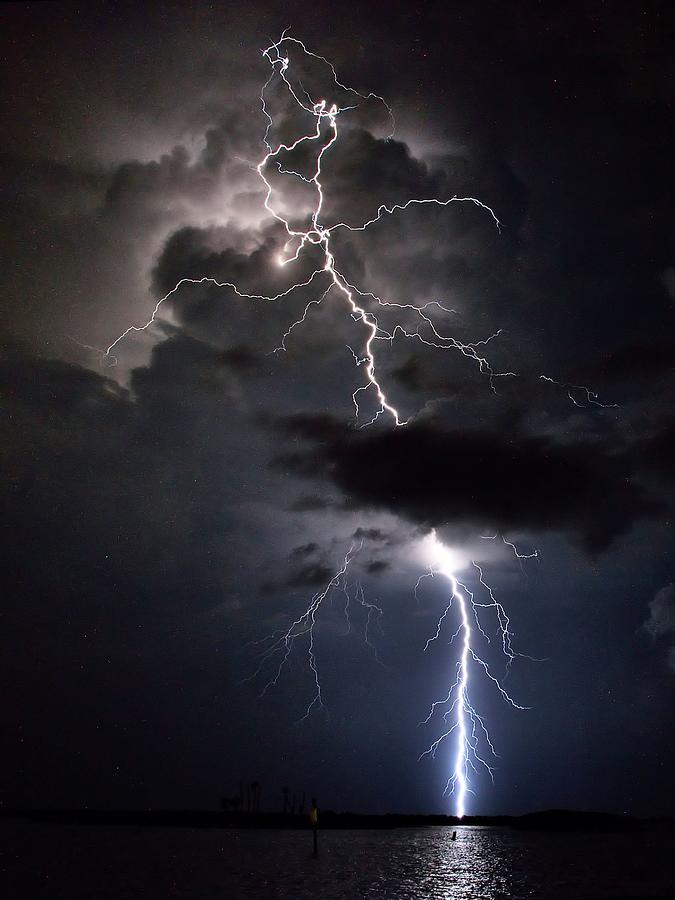 Bayport Lightning 20 Photograph by Richard Zentner