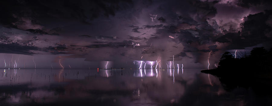Bayport Lightning 7 Photograph by Richard Zentner
