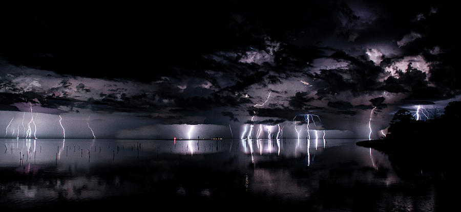 Bayport Lightning 8 Photograph by Richard Zentner