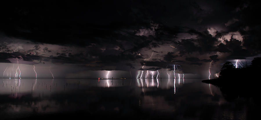 Bayport Lightning 9 Photograph