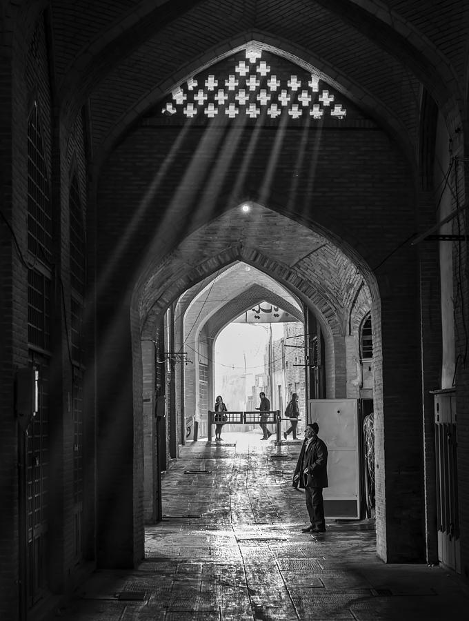 Bazaar Morning Light Photograph by Keivan.khatami