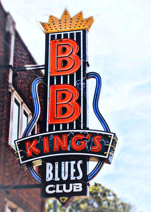 BB Kings Blues Club Sign Photograph by Mary Pille Pixels