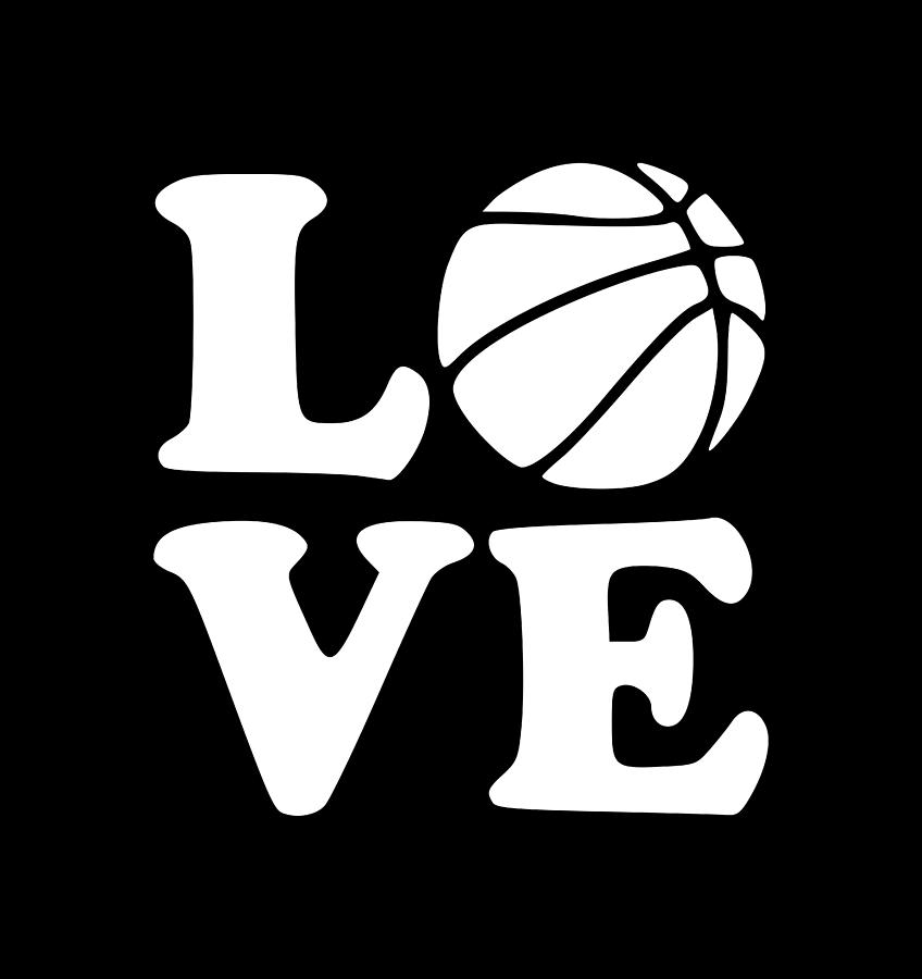 Bball Love Forever1 Digital Art by Tee Titan | Fine Art America