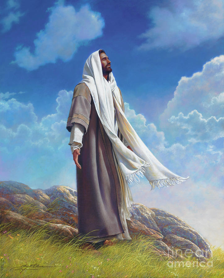 Jesus Christ Painting - Be Still by Greg Olsen