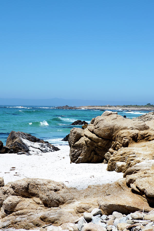 Beach At Monterey, California Photograph by Geri Lavrov