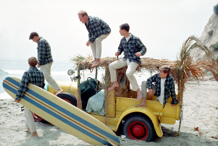 Beach Boys At The Beach Photograph by Michael Ochs Archives