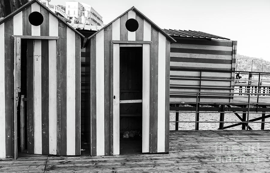 Beach Changing Room in Sorrento Photograph by John Rizzuto