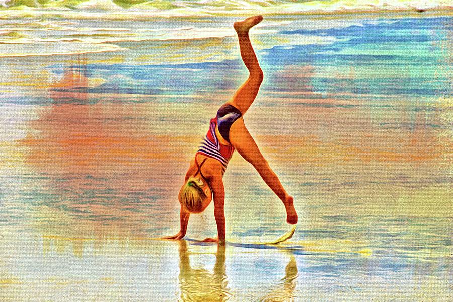 Beach Gymnastics by Alice Gipson Beach Gymnastics by Alice Gipson