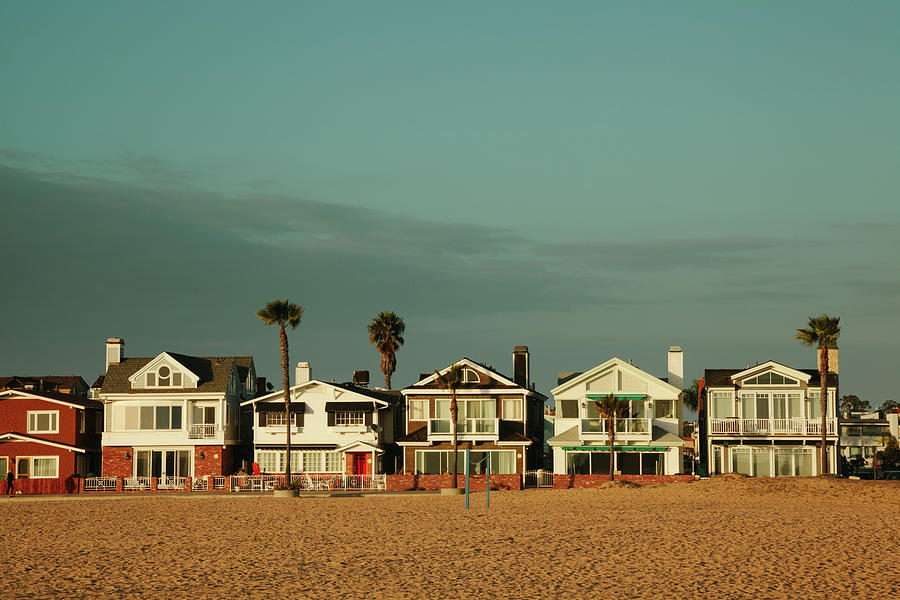 Beach Houses Photograph by Beth D. Yeaw