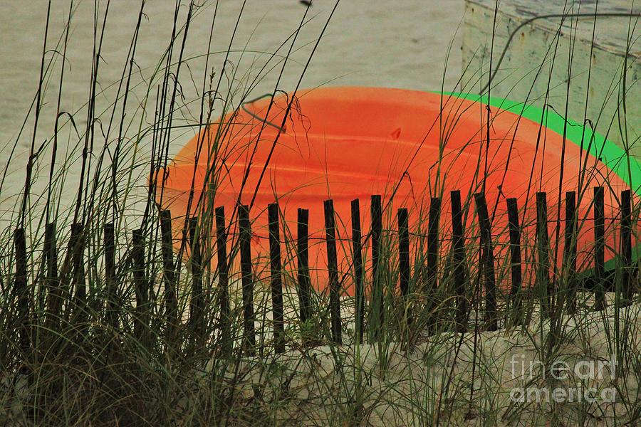 Beach Kayaks Photograph