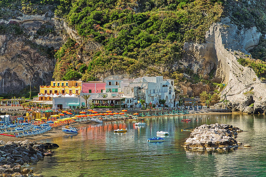 beach of Island in Naples Photograph by Vivida Photo PC