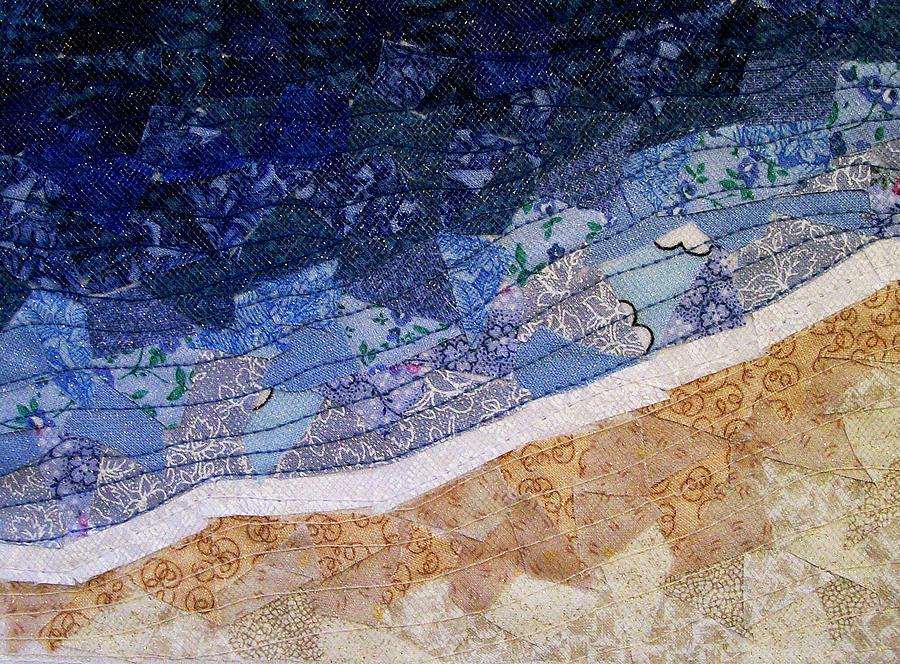 Beach Tapestry - Textile by Pam Geisel