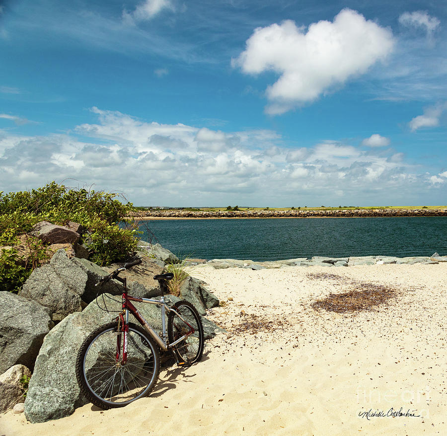 Nature Photograph - Beach Ride by Michelle Constantine