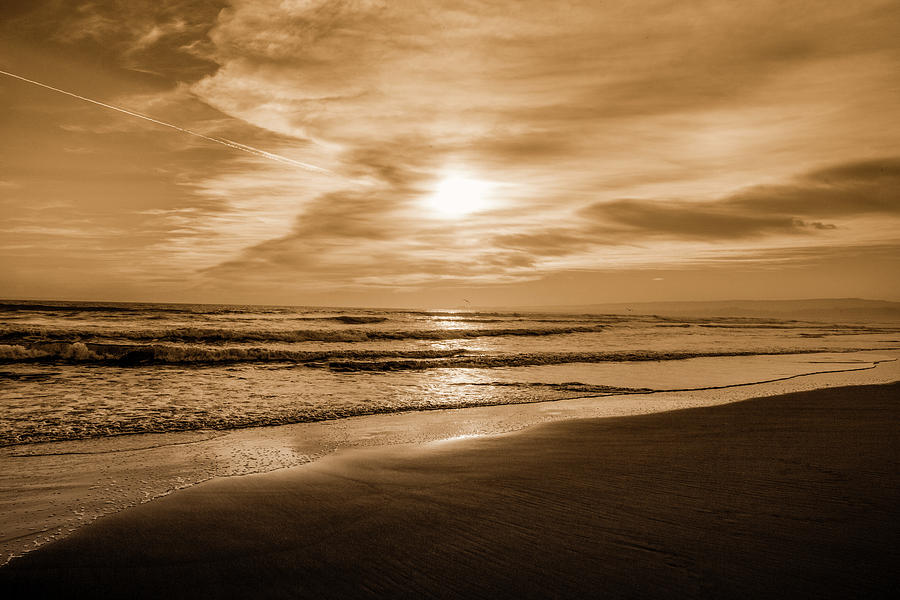 Beach Sunset 3 Photograph by Jason Hughes