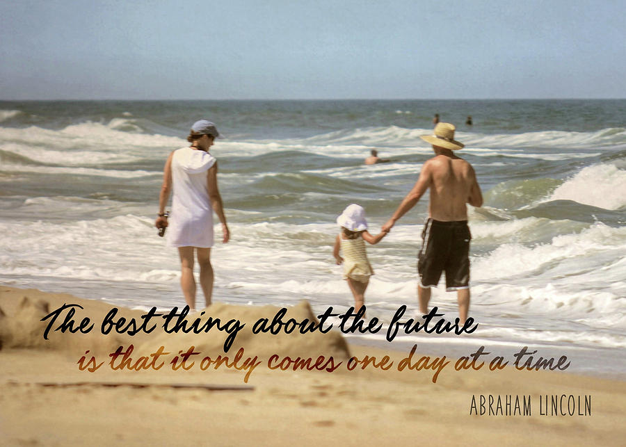 BEACH THOUGHT quote Photograph by JAMART Photography